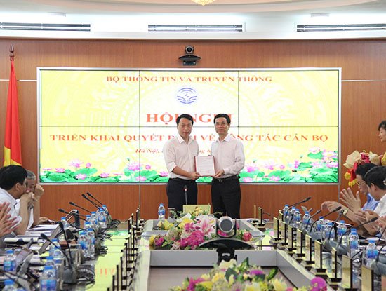 Bộ TT&TT bổ nhiệm ông Nguyễn Huy Dũng giữ chức Cục trưởng Cục An toàn thông tin