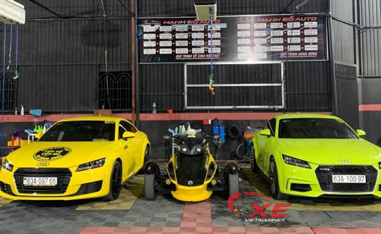 Chi 300 triệu chơi xe biển một chữ số, chất chơi dân Tiền Giang