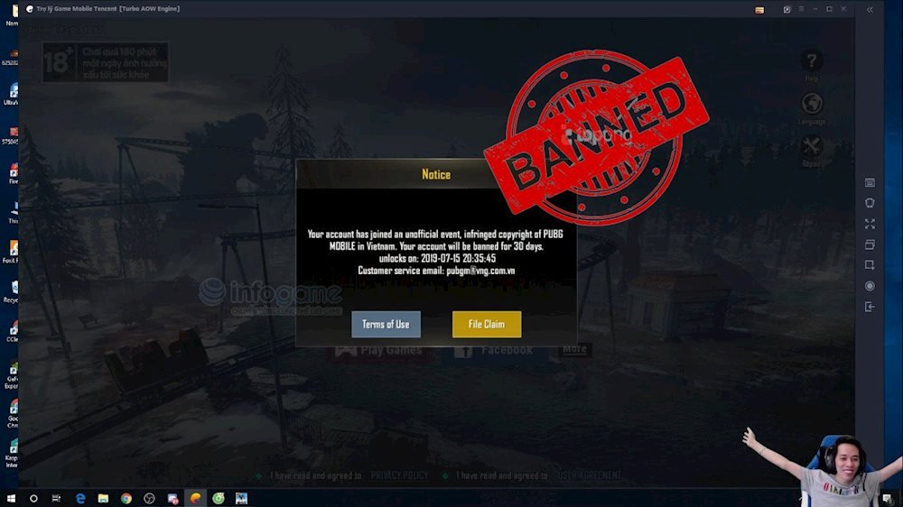 Các hot streamer tham gia giải đấu giao hữu quốc tế PUBG Mobile bị VNG khóa tài khoản