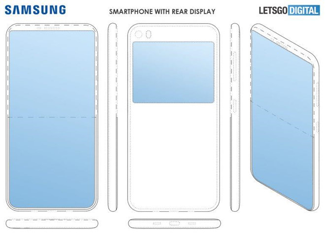 Samsung phát triển điện thoại 2 màn hình, không camera selfie?