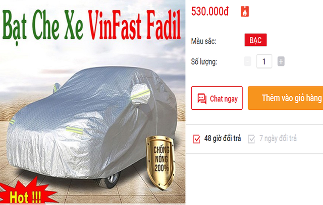  Dịch vụ ăn theo xe Vinfast Fadil nhộn nhịp, tiểu thương kiếm bạc triệu mỗi ngày - Ảnh 1.
