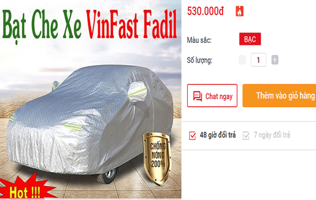 Dịch vụ ăn theo xe Vinfast Fadil nhộn nhịp, tiểu thương kiếm bạc triệu mỗi ngày - Ảnh 1.