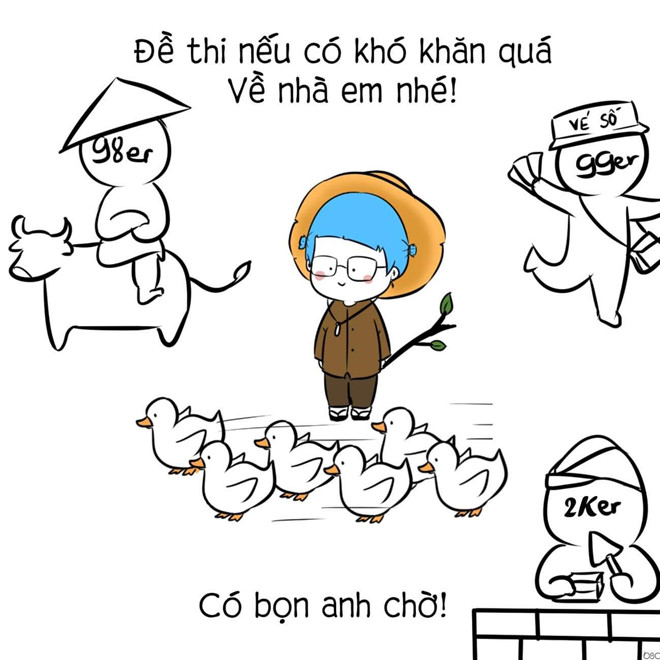 Anh che Den Vau 'bo tay' khi nhin thay de thi Toan 2019 hinh anh 8