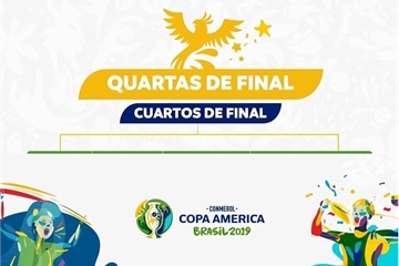 Lịch trực tiếp Copa America 2019 từ vòng tứ kết trở đi
