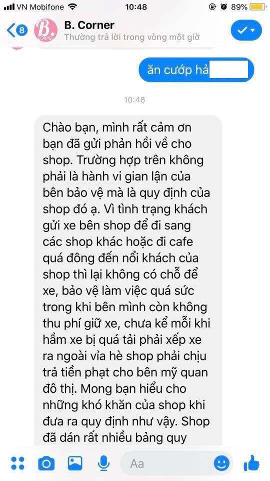 Shop quan ao o Sai Gon bi to 'chat chem' 200.000 dong gui xe hinh anh 2