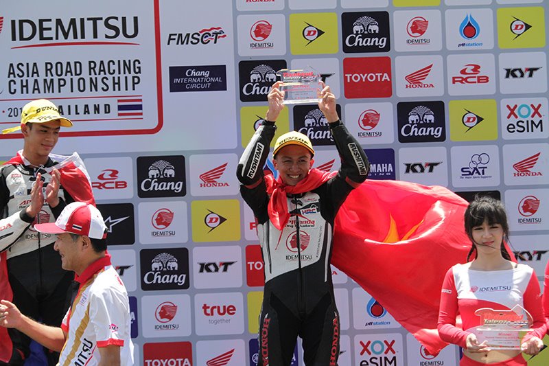 Honda Racing Vietnam lọt top 10 đội đua hàng đầu châu Á sau nửa mùa giải ARRC 2019