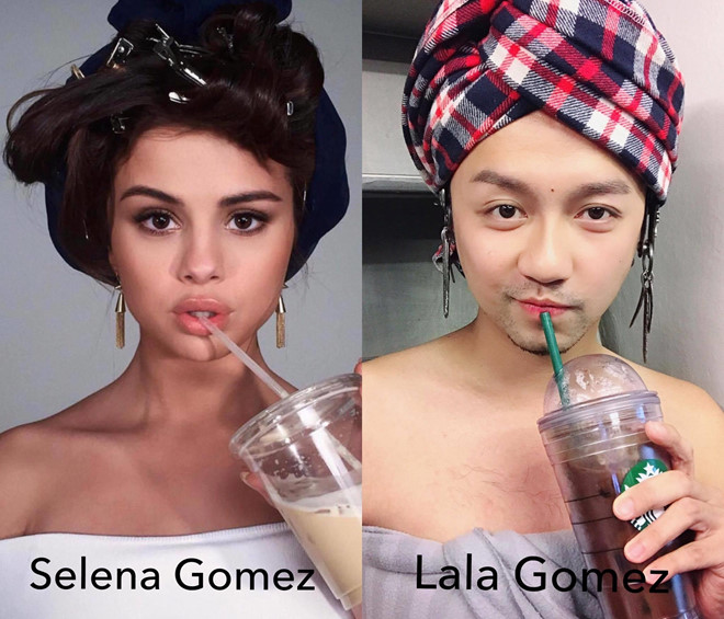 'Thanh' hoa trang phien ban 'cay nha la vuon' gay chu y tren mang hinh anh 3