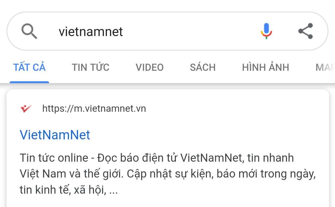 Cách chia sẻ kết quả tìm kiếm Google với bạn bè