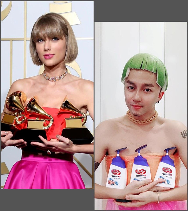 'Thanh' hoa trang phien ban 'cay nha la vuon' gay chu y tren mang hinh anh 2