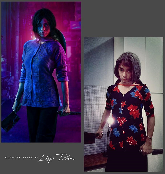 'Thanh' hoa trang phien ban 'cay nha la vuon' gay chu y tren mang hinh anh 6