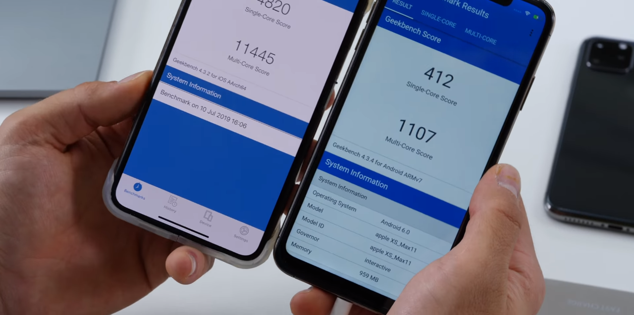 Bóc phốt iPhone XI nhái tinh vi trắng trợn: Màn hình thô kềnh kệch, Android giả mạo giật lag gấp 10 lần - Ảnh 9.