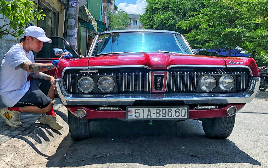 Rapper Việt tậu xế cổ 'tiền tỷ' Mercury Cougar 1968