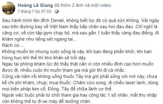 Blogger Hoang Le Giang bi to noi doi viec leo dinh nui cao nhat Bac My hinh anh 2