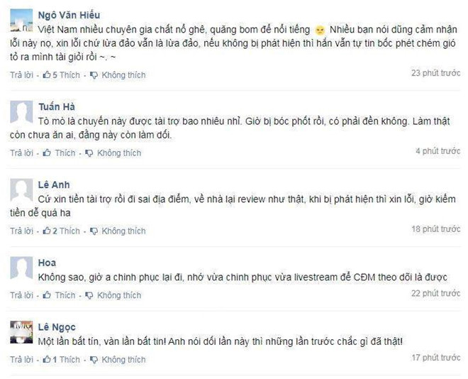 Dan mang bat binh truoc hanh dong 'xin loi cho co' cua Hoang Le Giang hinh anh 1