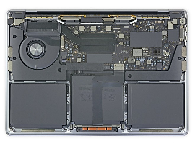 Mổ bụng MacBook Pro mới cho ta thấy những thay đổi bên trong sẽ khiến người dùng không thể sửa - Ảnh 1.