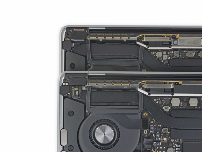 Mổ bụng MacBook Pro mới cho ta thấy những thay đổi bên trong sẽ khiến người dùng không thể sửa - Ảnh 2.