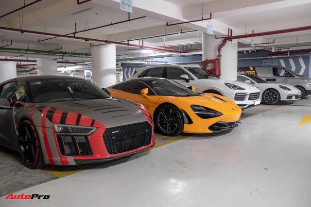 Chiêm ngưỡng garage triệu USD của doanh nhân Nguyễn Quốc Cường đỗ trong một chung cư ở Sài Gòn - Ảnh 4.