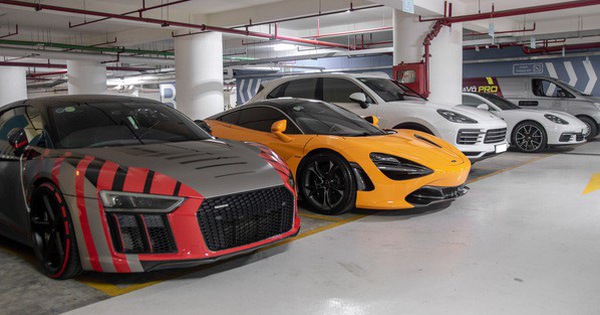 Chiêm ngưỡng 'garage' triệu USD của doanh nhân Nguyễn Quốc Cường đỗ trong một chung cư ở Sài Gòn