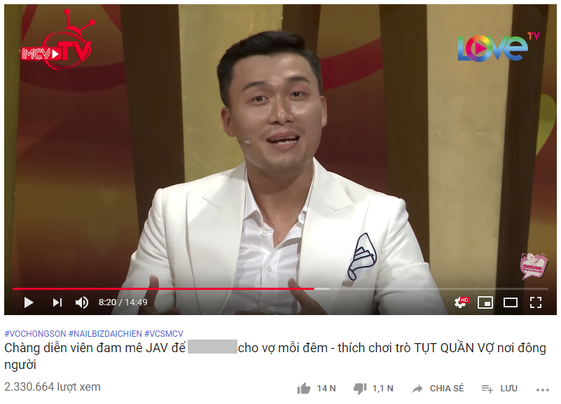 Vợ chồng son đặt tít thô tục chuyện phòng the để câu view gây phản cảm - Ảnh 5.