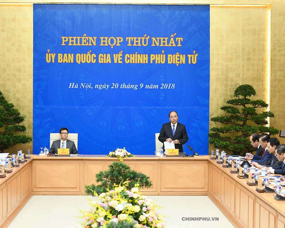 Hôm nay, Ủy ban Quốc gia về Chính phủ điện tử họp phiên thứ hai