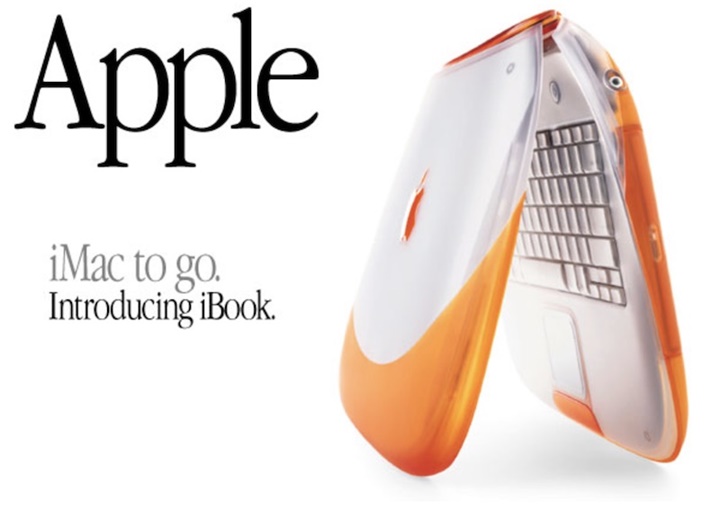 Cách đây 20 năm, Steve Jobs đã giới thiệu chiếc iBook hỗ trợ mạng không dây đầu tiên