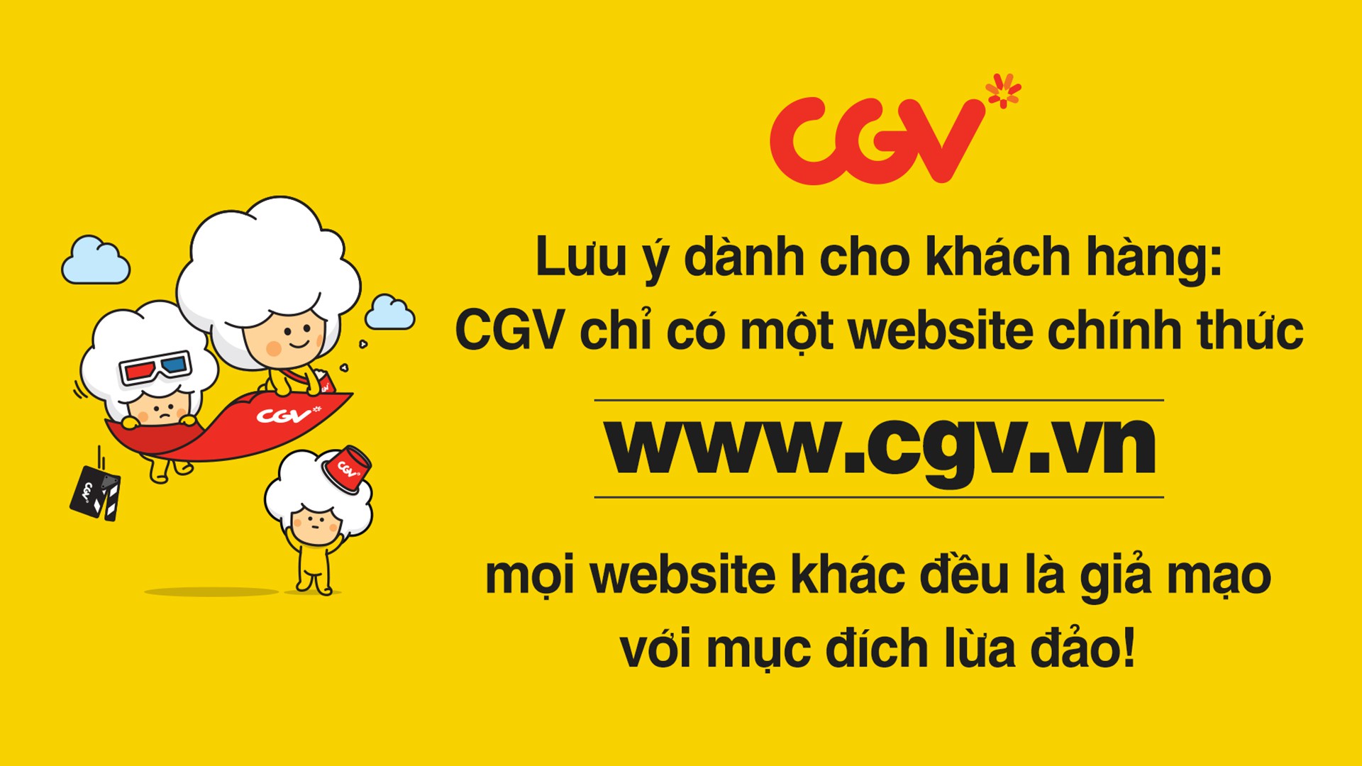 Manh mối kẻ giả mạo website CGV Việt Nam đã được tìm ra: Page cũ mất xong có ngay page lừa đảo mới - Ảnh 1.