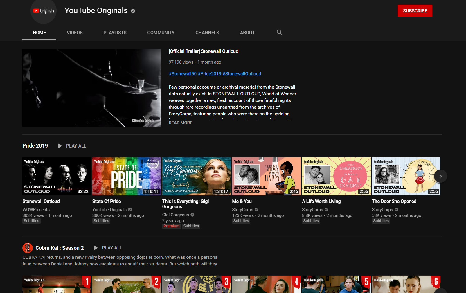 Người dùng sẽ có thể truy cập YouTube Originals miễn phí từ ngày 24/09