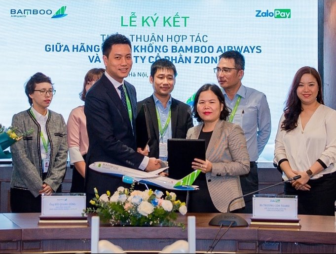 ZaloPay và Bamboo Airways hợp tác, khách có thể mua vé máy bay trên ZaloPay