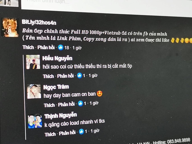 Xem phim lau online, nguoi dung Viet mat tai khoan Facebook hinh anh 1