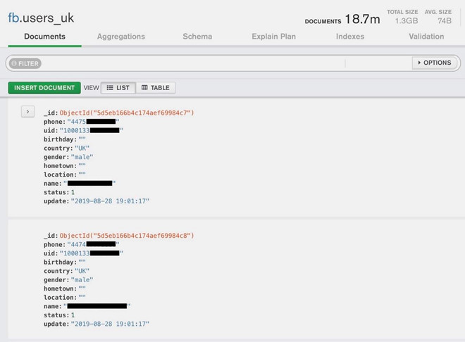 Hon 50 trieu so dien thoai nguoi dung Facebook VN bi ro ri tren mang hinh anh 1