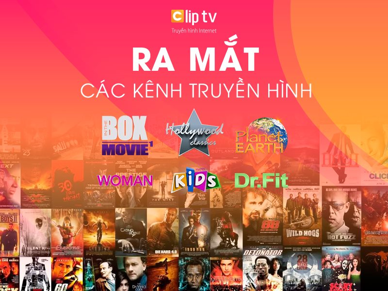 ClipTV tăng thêm 6 kênh truyền hình quốc tế