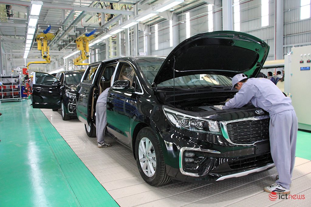 Thaco nâng cấp, mở rộng nhà máy lắp ráp xe Kia: Công suất 50.000/năm, sản xuất tự động và điều hành thông minh