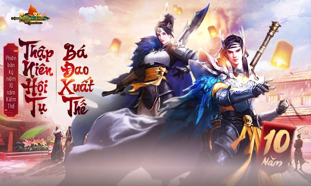 Nhìn lại 10 năm Kiếm Thế đồng hành cùng game thủ Việt