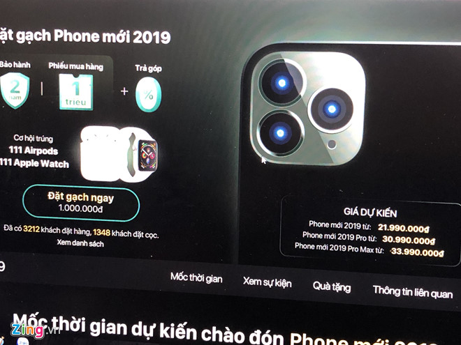 Nha ban le Viet 'len lut' nhan dat truoc iPhone 11, khong dam goi ten hinh anh 1