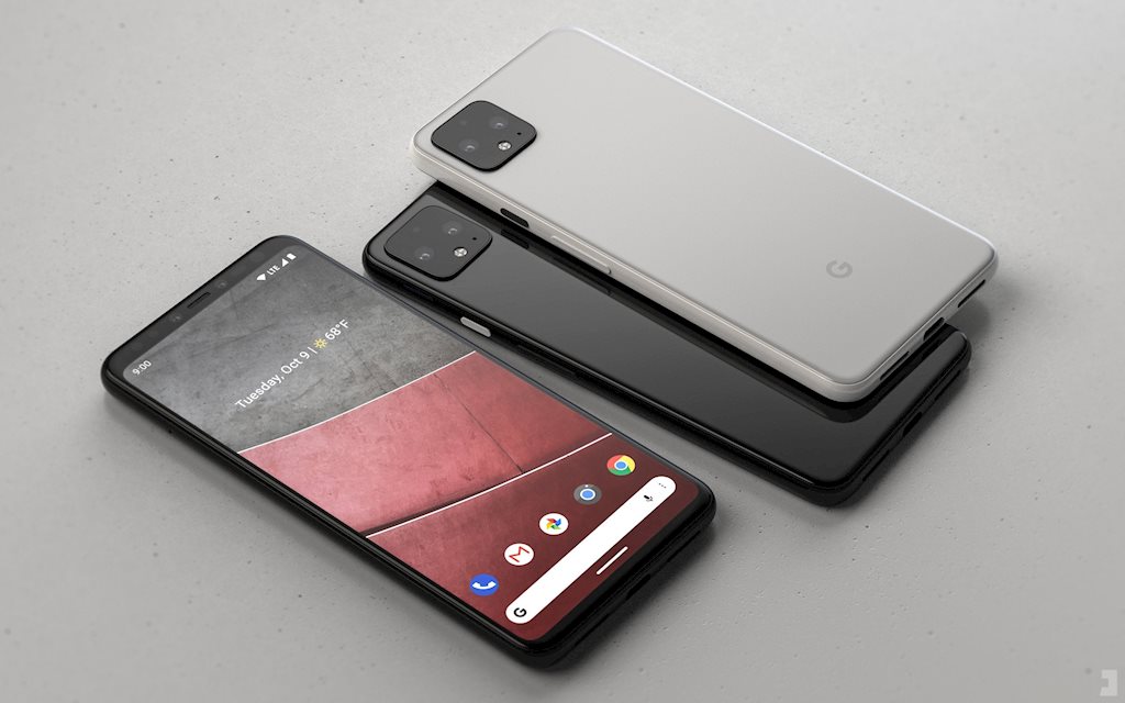 Hình ảnh chính thức của Google Pixel 4 và Pixel 4 XL: Chỉ đen và trắng, cụm camera giống iPhone 11