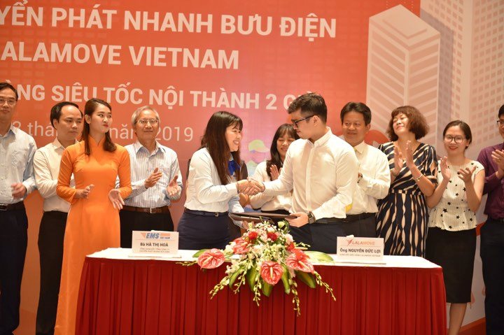 EMS bắt tay Lalamove triển khai dịch vụ giao hàng siêu tốc 2H