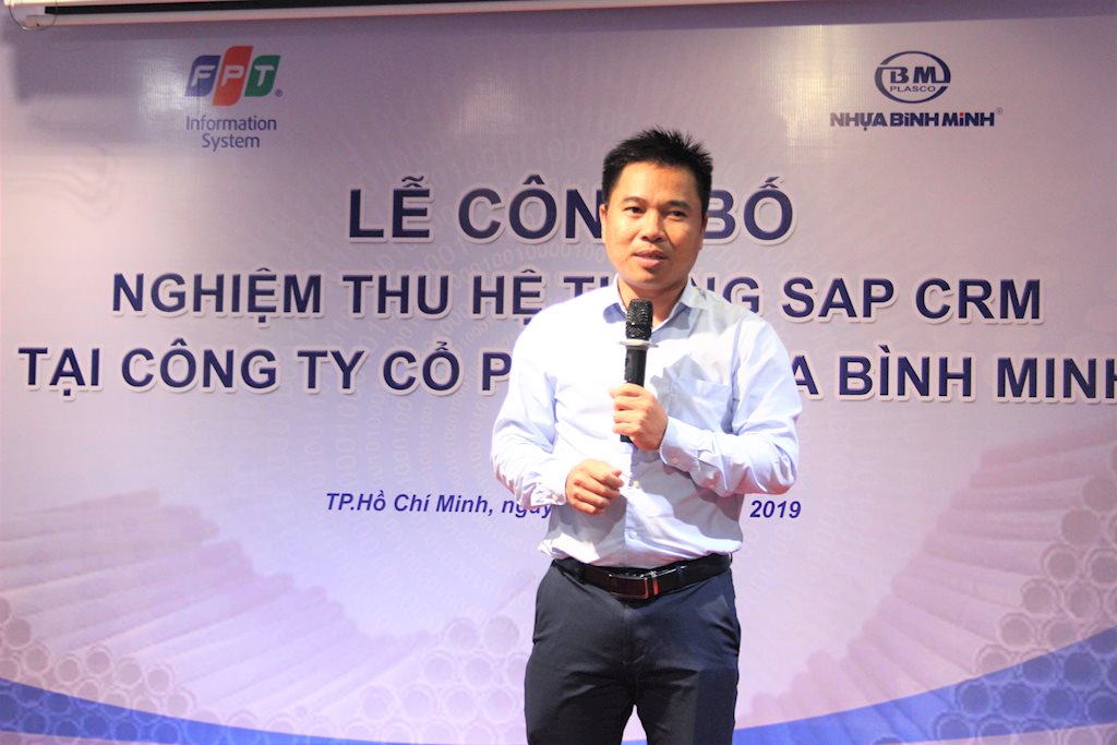 FPT IS giúp Nhựa Bình Minh nâng tầm quản trị với hệ thống quản lý quan hệ khách hàng CX – SAP