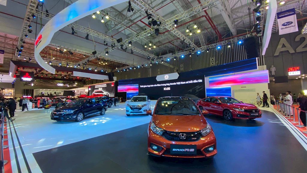 Honda phô diễn dàn xe chủ lực tại Triển lãm ô tô Việt Nam 2019