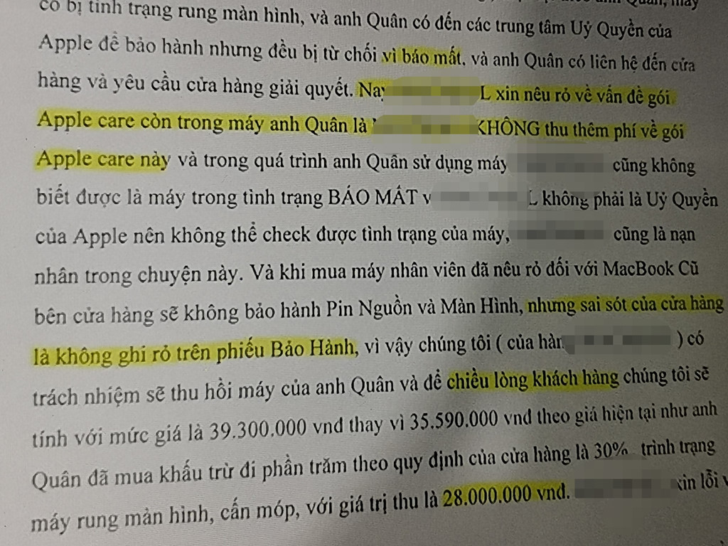 Mua phai MacBook an trom, nguoi dung VN bi Apple tu choi bao hanh hinh anh 2