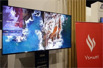 TV thông minh Vsmart đầu tiên của tỷ phú Phạm Nhật Vượng lộ thông tin: Kích thước 55inch, độ phân giải 4K, chạy AndroidTV