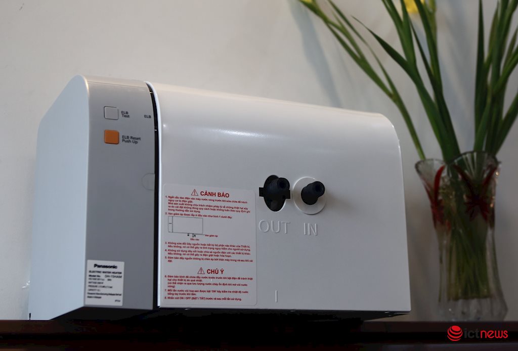 Mở hộp và đánh giá bình nước nóng Panasonic DH-15HAM – Bình nước nóng đầu tiên không cần bảo trì