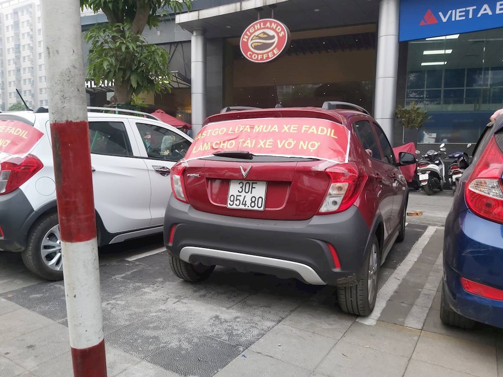 Tài xế chạy VinFast Fadil 