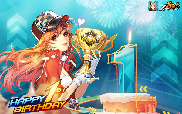ZingSpeed Mobile - Bùng nổ các hoạt động sinh nhật 01 tuổi