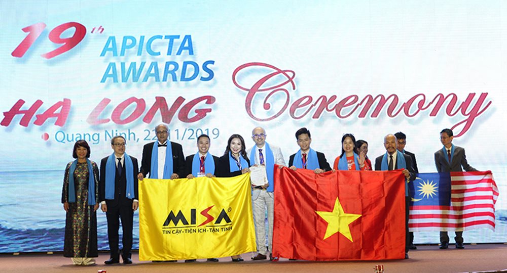 MISA thắng lớn tại giải thưởng quốc tế APICTA 2019