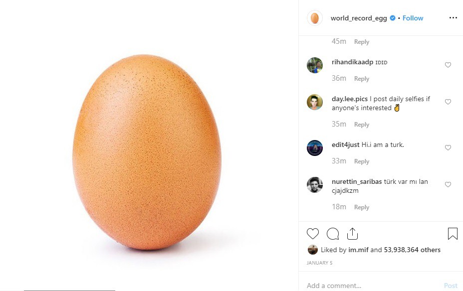 Khi quả trứng vô danh đánh bại Kylie Jenner nhờ một dòng caption