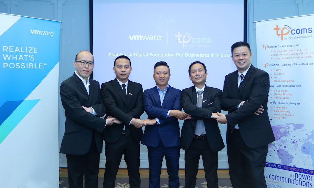 TPcoms trở thành đối tác triển khai dịch vụ đám mây được chứng nhận của VMware