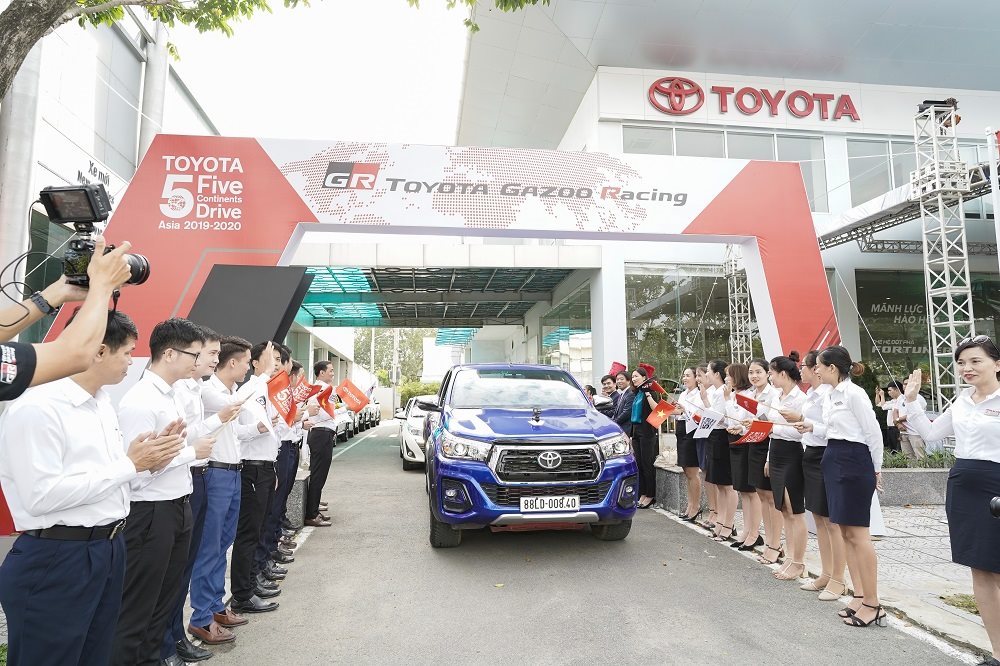 Hành trình 5 châu cùng Toyota 2019 kết thúc tại Việt Nam