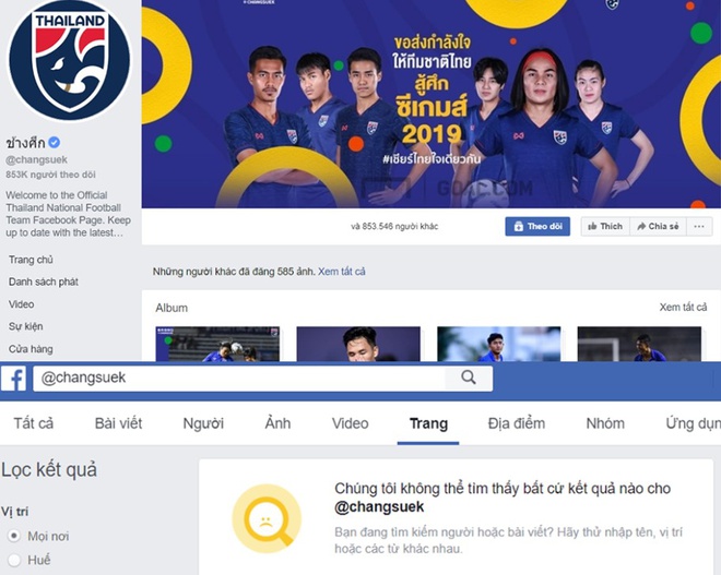 Doi nu thua tran, fanpage bong da Thai Lan lai chan dan mang VN hinh anh 1