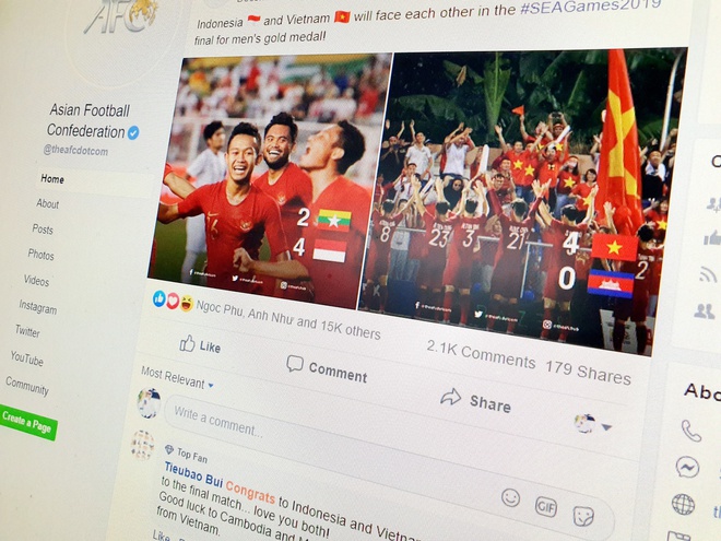 Dân mạng Đông Nam Á ủng hộ U22 Việt Nam trước chung kết SEA Games 30