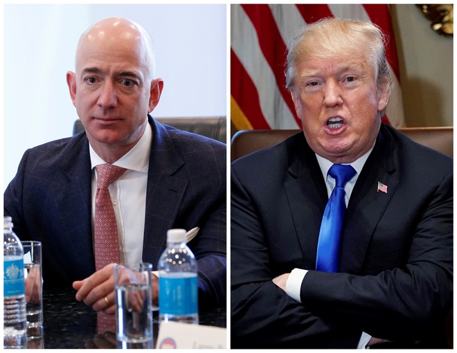 Ông Trump ‘chơi đểu’ Amazon, trao hợp đồng 10 tỷ USD cho Microsoft?